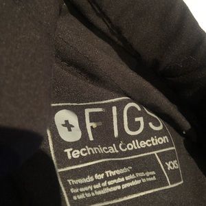 Women’s xxs figs black trouser- almost new